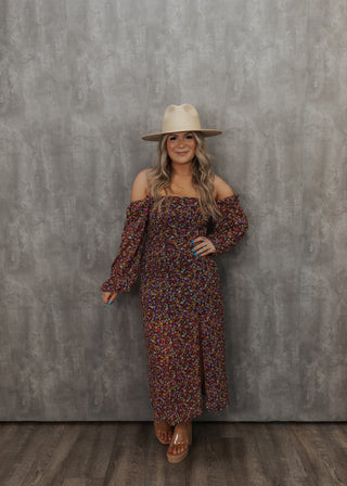 Fallen Floral Dress