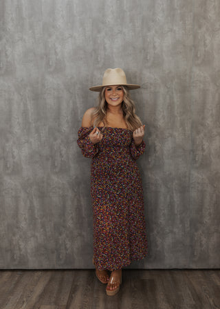 Fallen Floral Dress