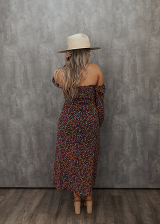 Fallen Floral Dress