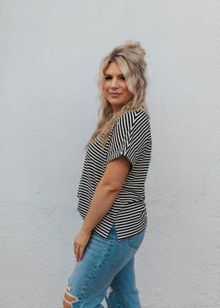 Brea Stripe Top
