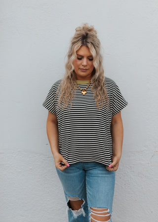 Brea Stripe Top