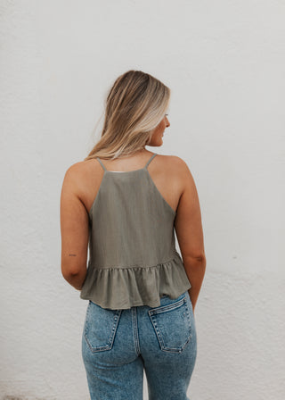 Heather Top - Sage