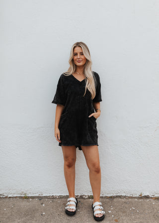 Parker Romper - Black