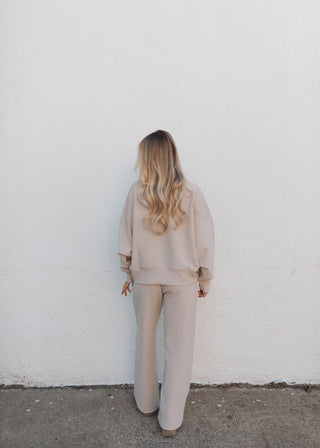 Colby Long Sleeve Set - Sand Beige