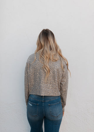 Leopard Print Cardigan