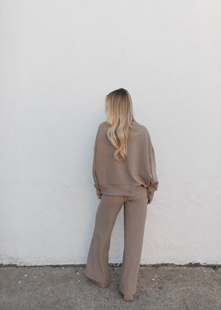 Colby Long Sleeve Set - Ash Mocha