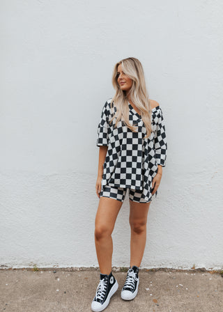 Trixy Checkered Set