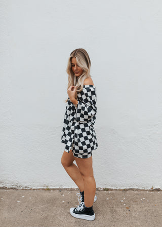 Trixy Checkered Set