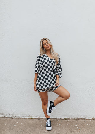 Trixy Checkered Set
