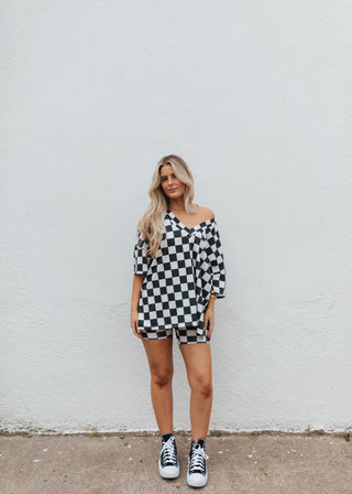 Trixy Checkered Set