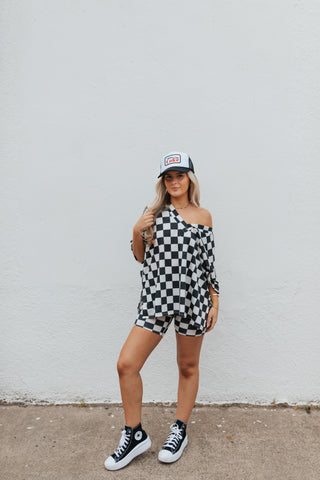Trixy Checkered Set