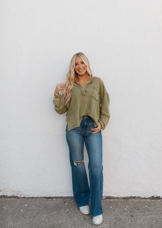 Millie Top - Olive