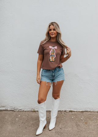 Beer Me Bow Tee | RESTOCK