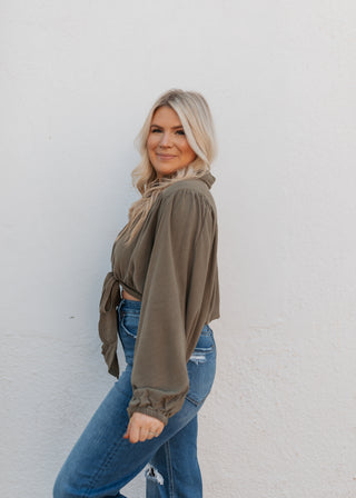 Beverly Top - Olive