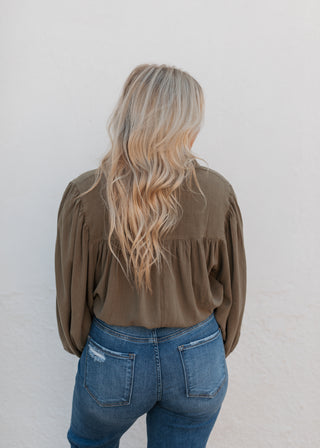 Beverly Top - Olive