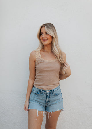 Mimi Tank - Taupe