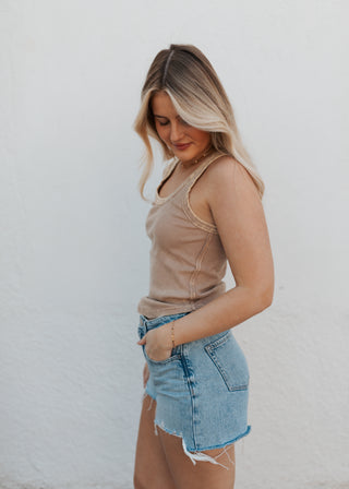 Mimi Tank - Taupe