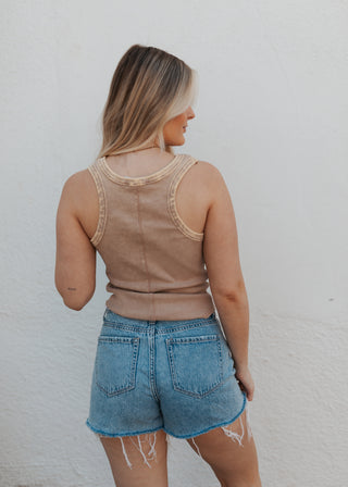 Mimi Tank - Taupe