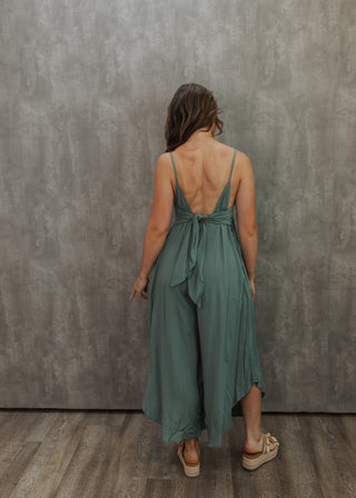 Cami Jumpsuit- Sage