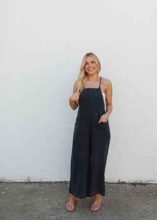 Zoe Jumpsuit- Faded Denim