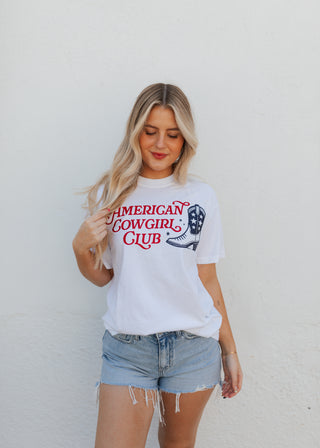 American Cowgirl Club Tee