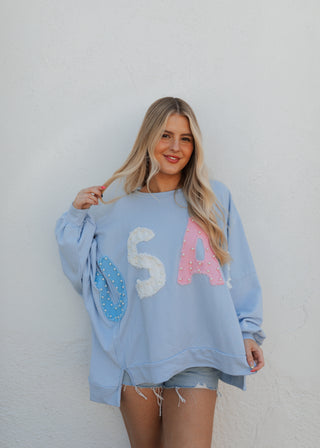 USA Pearl Pullover