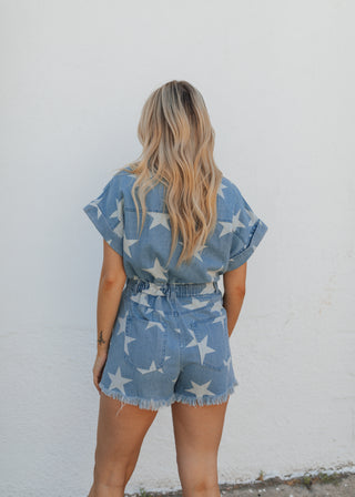 Star Spangled Romper