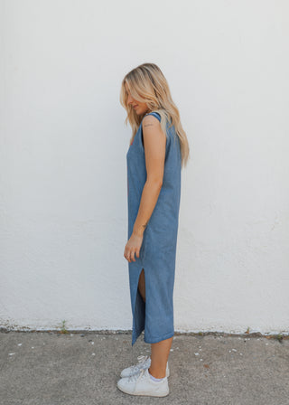America Lips Tank Dress