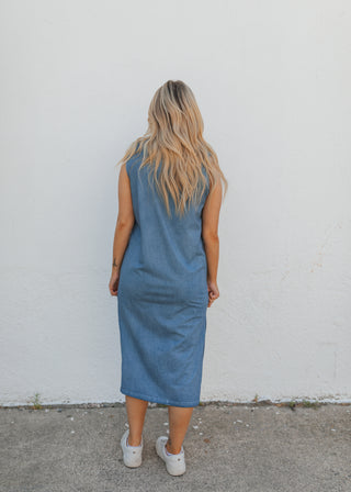 America Lips Tank Dress