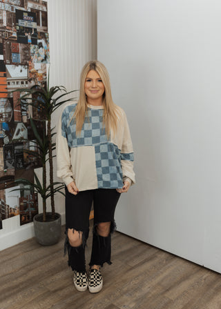 Checkered Parker Top