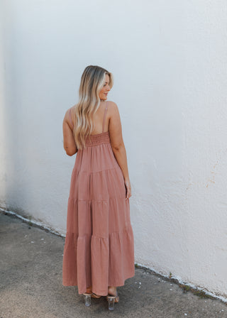 Maesyn Dress - Clay (Rooted)