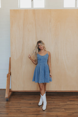 Belle Denim Dress