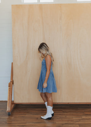 Belle Denim Dress