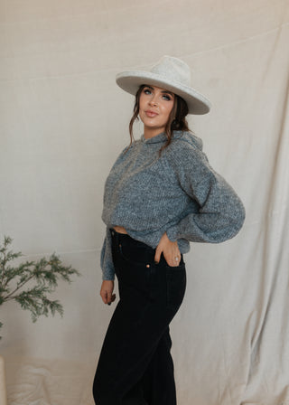 Sarah Sweater Hoodie - Grey