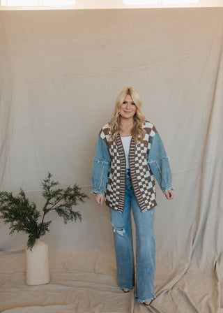 Megan Denim Cardiagn