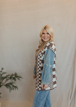Megan Denim Cardiagn