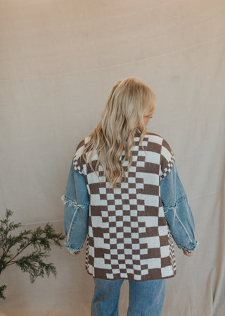 Megan Denim Cardiagn