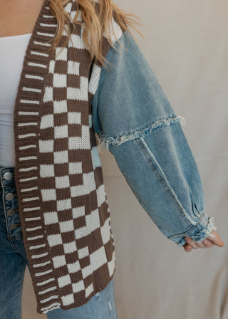 Megan Denim Cardiagn