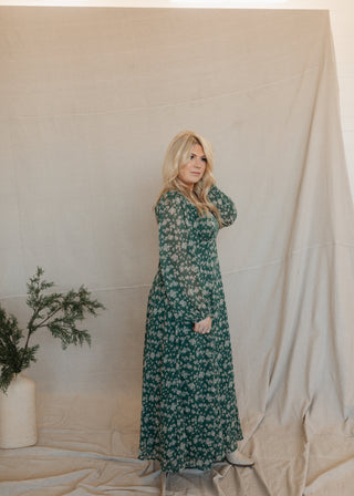 I’m All Yours Maxi Dress - Eucalyptus