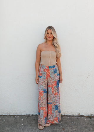 Sutton Knit Strapless Top - Natural