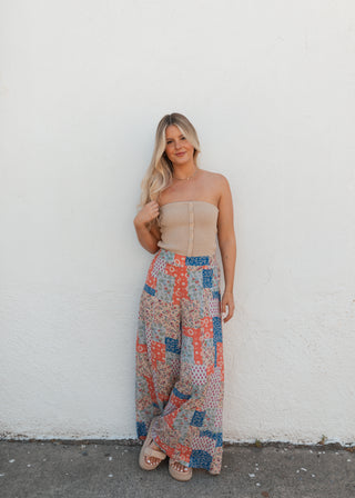 Loral Patch Pants (Rooted)