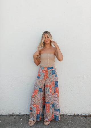 Loral Patch Pants (Rooted)