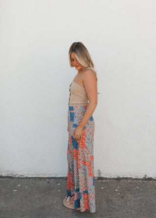 Loral Patch Pants (Rooted)