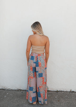 Loral Patch Pants (Rooted)