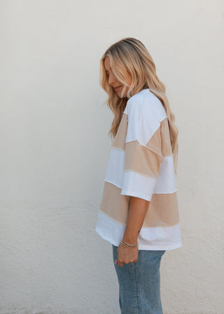 Colleen Color Block Top
