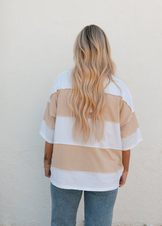 Colleen Color Block Top