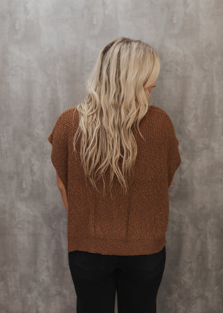 RESTOCK Jessa Sweater Top - Camel