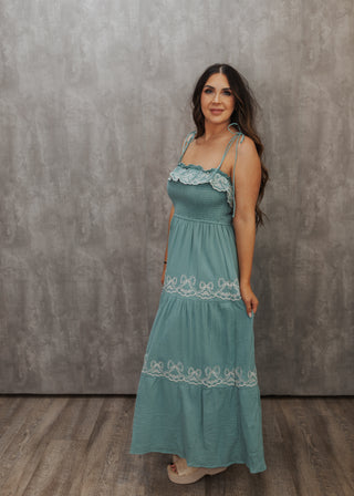Monique Dress - Blue