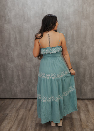 Monique Dress - Blue