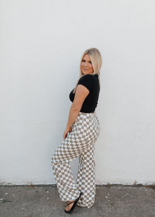 Demi Checkered Pants